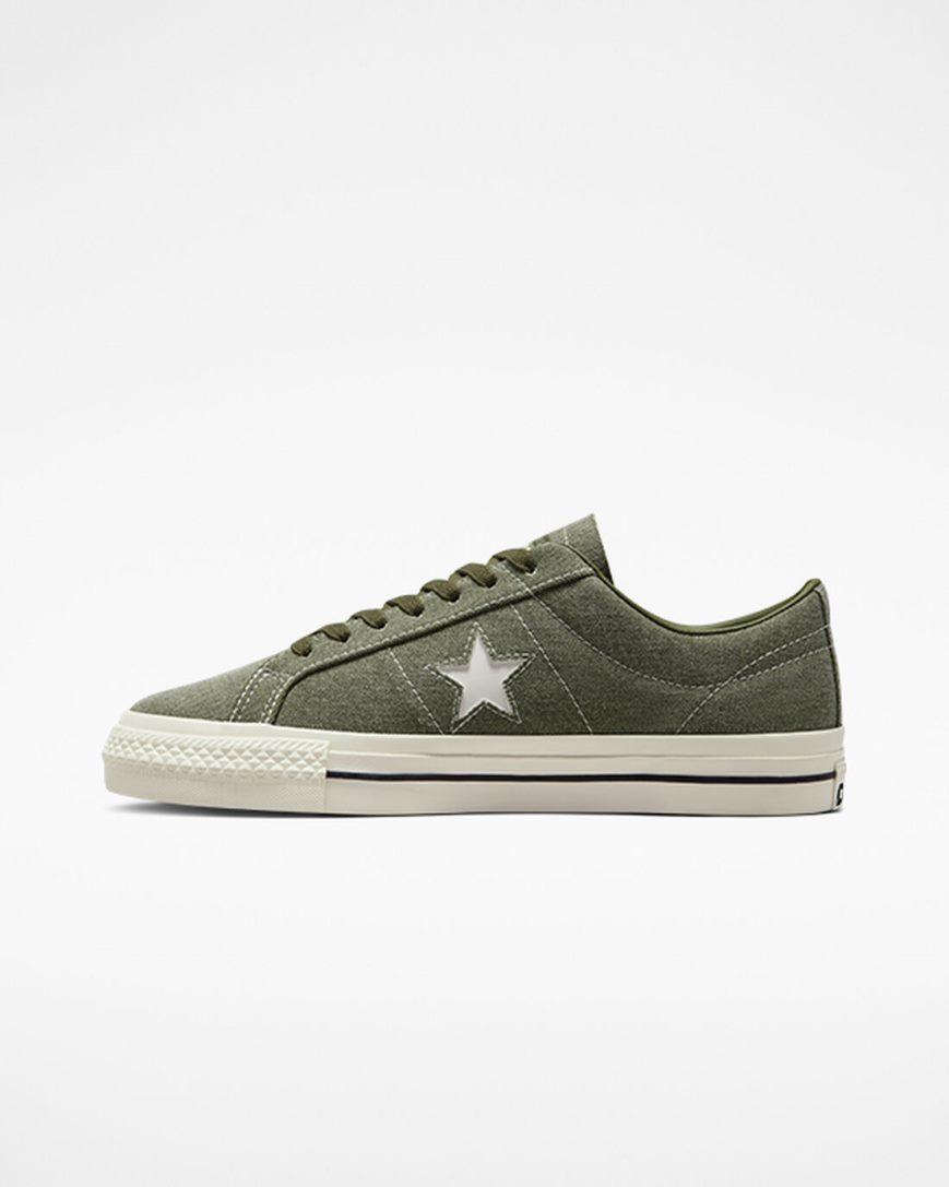 Men's Converse CONS One Star Pro Workwear Skate Shoes Olive / Black | AU 1084CY